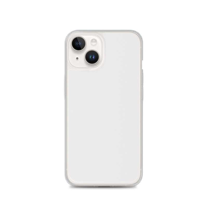 Load image into Gallery viewer, Plain Color Whisper White iPhone Case Clear Bump Resistant Flexible CREATIVETECH