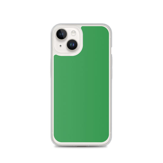 Plain Color Sea Green iPhone Case Clear Bump Resistant CREATIVETECH