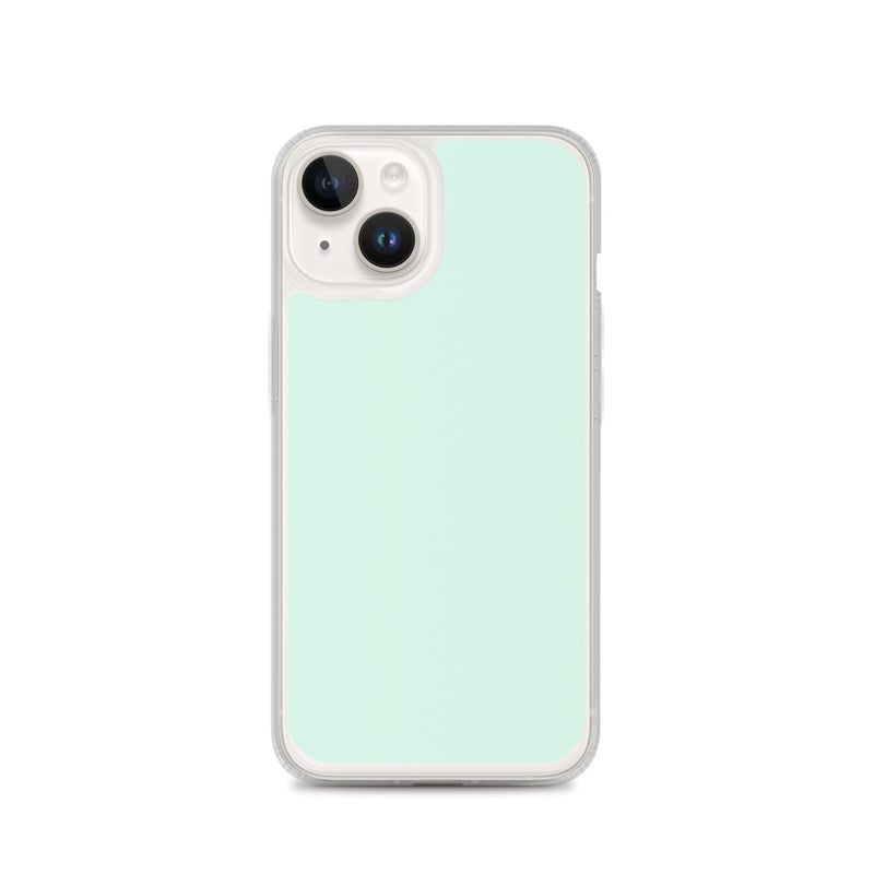 Load image into Gallery viewer, Plain Color Humming Bird Green iPhone Case Clear Bump Resistant CREATIVETECH
