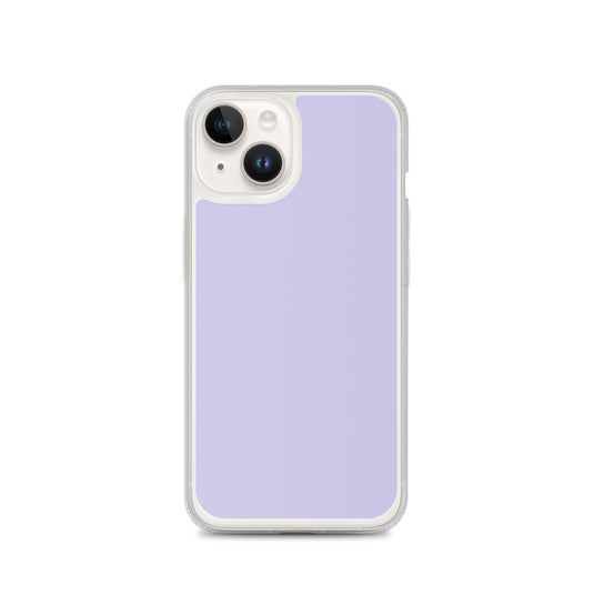 Melrose Purple Blue iPhone Clear Thin Case Plain Color CREATIVETECH