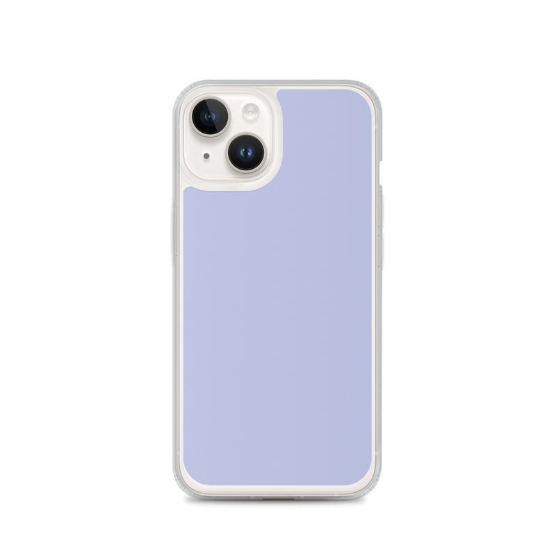 Load image into Gallery viewer, Perano Purple Violet iPhone Clear Thin Case Plain Color CREATIVETECH