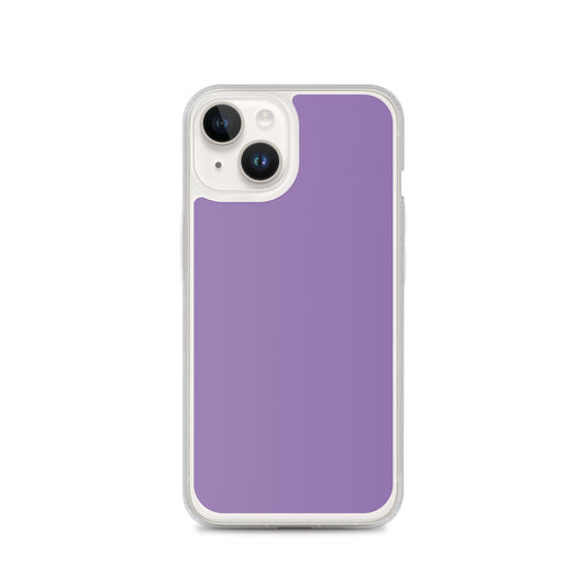 Ce Soir Violet Purple iPhone Clear Thin Case Plain Color CREATIVETECH