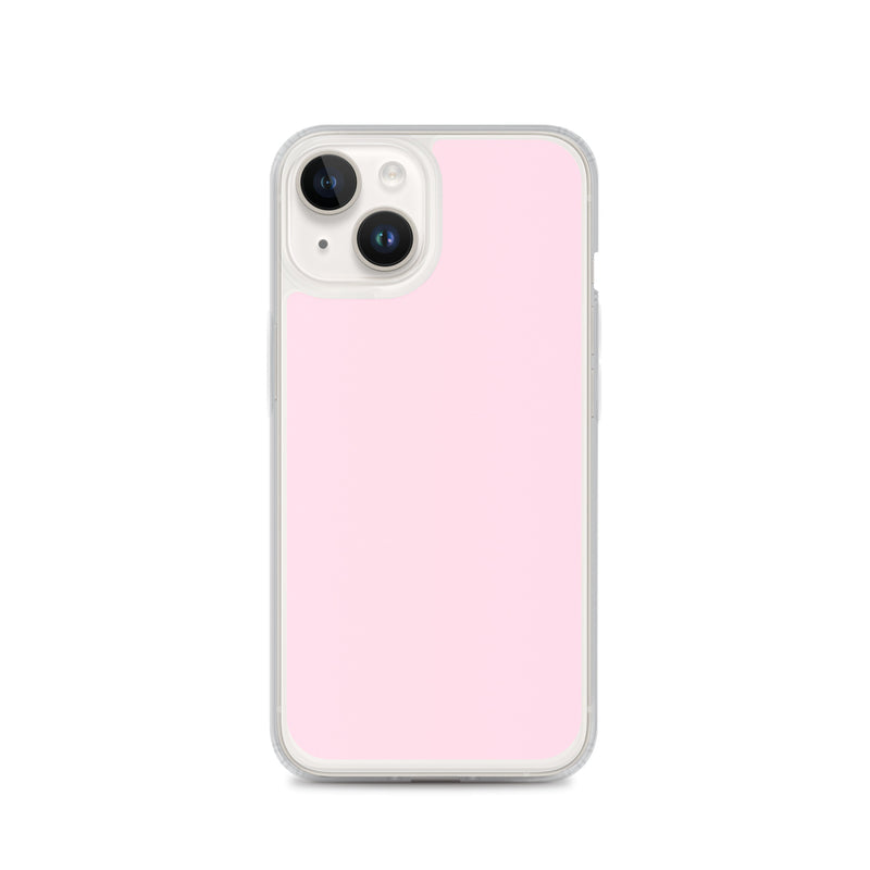 Load image into Gallery viewer, Piglet Pink iPhone Clear Thin Case Plain Color CREATIVETECH