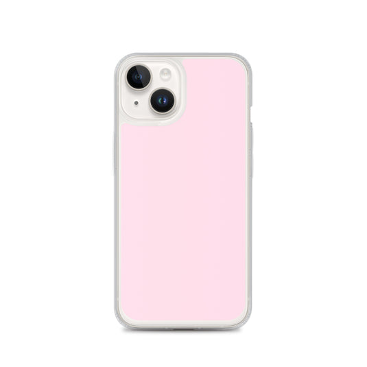 Piglet Pink iPhone Clear Thin Case Plain Color CREATIVETECH