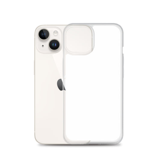Plain Color White iPhone Case Clear Bump Resistant Flexible CREATIVETECH