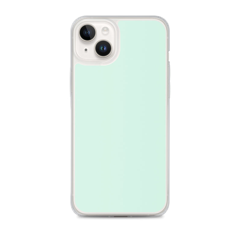 Load image into Gallery viewer, Plain Color Humming Bird Green iPhone Case Clear Bump Resistant CREATIVETECH