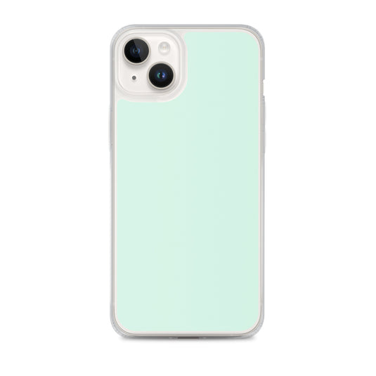 Plain Color Humming Bird Green iPhone Case Clear Bump Resistant CREATIVETECH