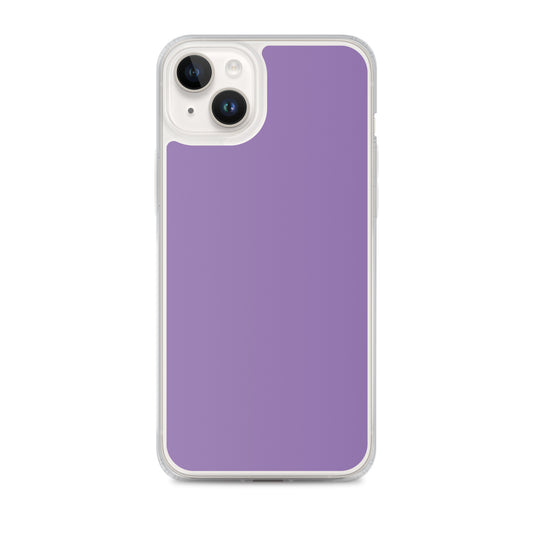 Ce Soir Violet Purple iPhone Clear Thin Case Plain Color CREATIVETECH