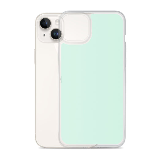 Plain Color Humming Bird Green iPhone Case Clear Bump Resistant CREATIVETECH
