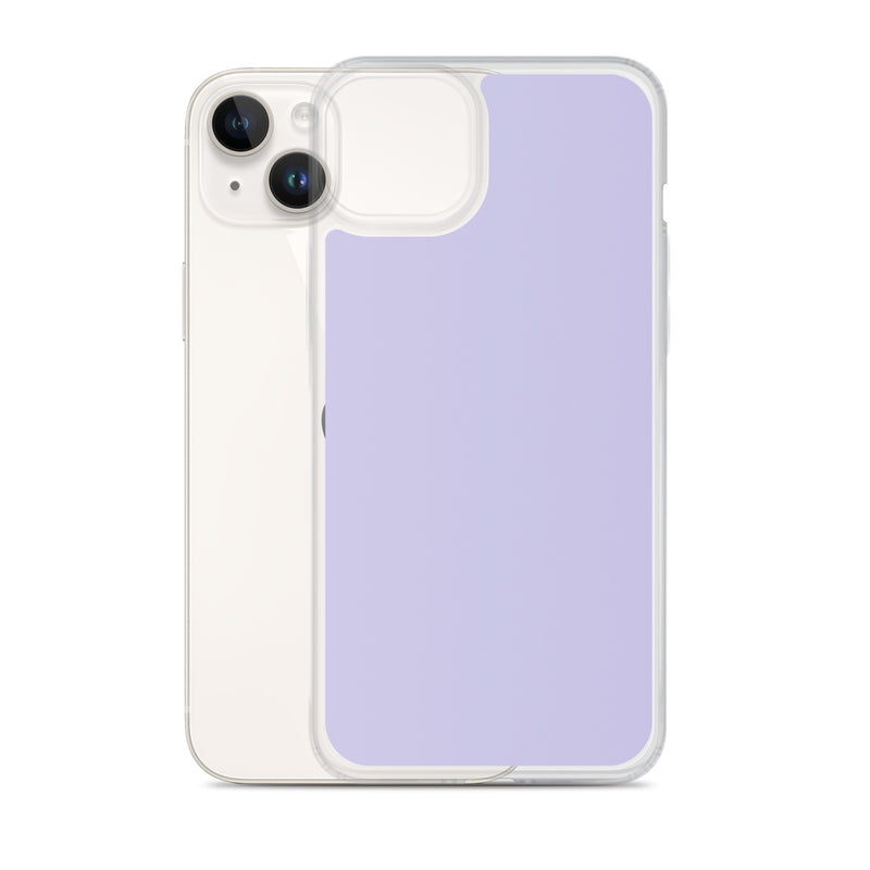 Load image into Gallery viewer, Melrose Purple Blue iPhone Clear Thin Case Plain Color CREATIVETECH