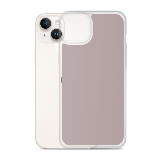 Careys Pink iPhone Clear Thin Case Plain Color CREATIVETECH