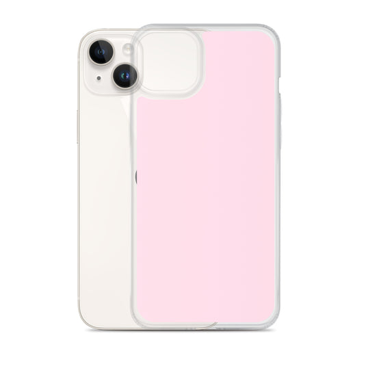 Piglet Pink iPhone Clear Thin Case Plain Color CREATIVETECH