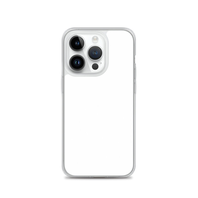 Load image into Gallery viewer, Plain Color White iPhone Case Clear Bump Resistant Flexible CREATIVETECH