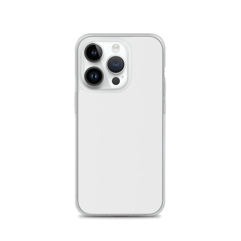 Load image into Gallery viewer, Plain Color Whisper White iPhone Case Clear Bump Resistant Flexible CREATIVETECH