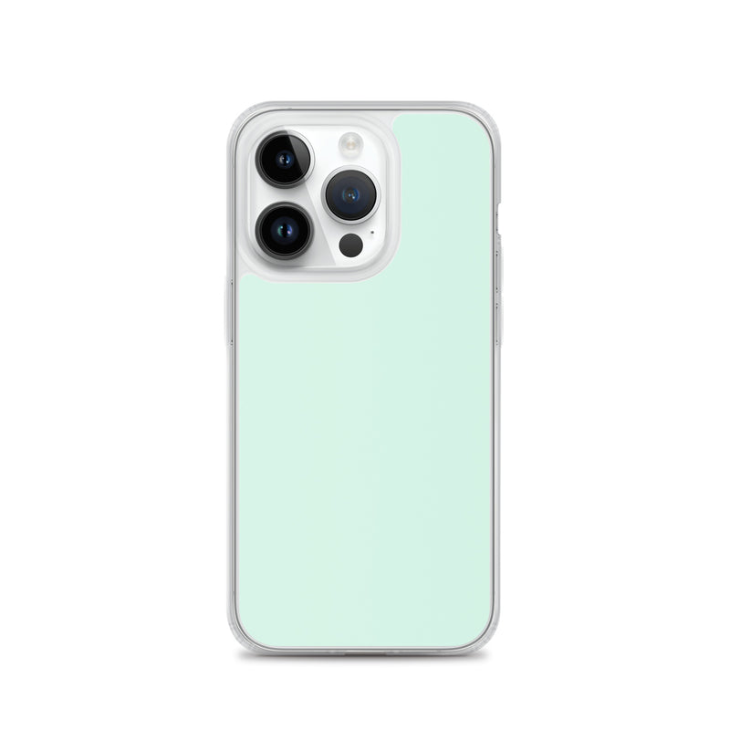 Load image into Gallery viewer, Plain Color Humming Bird Green iPhone Case Clear Bump Resistant CREATIVETECH