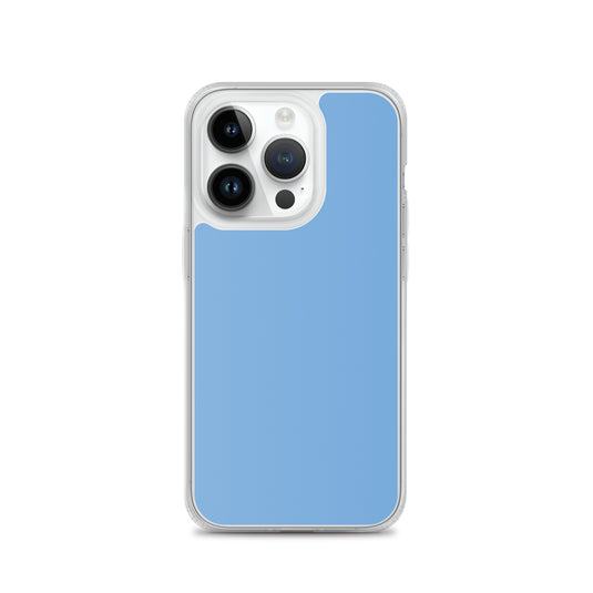 Plain Color Jordy Blue iPhone Case Clear Bump Resistant CREATIVETECH