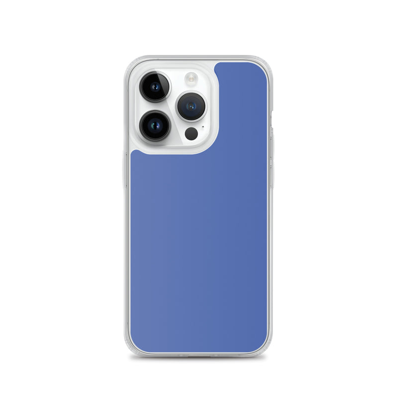 Load image into Gallery viewer, Mariner Blue iPhone Clear Thin Case Plain Color CREATIVETECH
