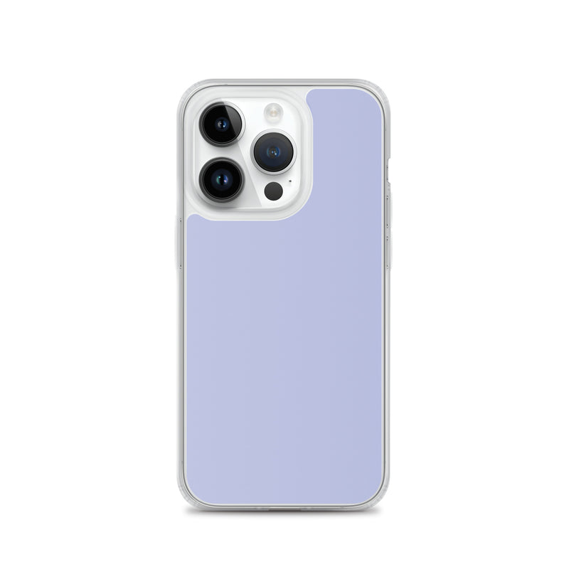 Load image into Gallery viewer, Perano Purple Violet iPhone Clear Thin Case Plain Color CREATIVETECH