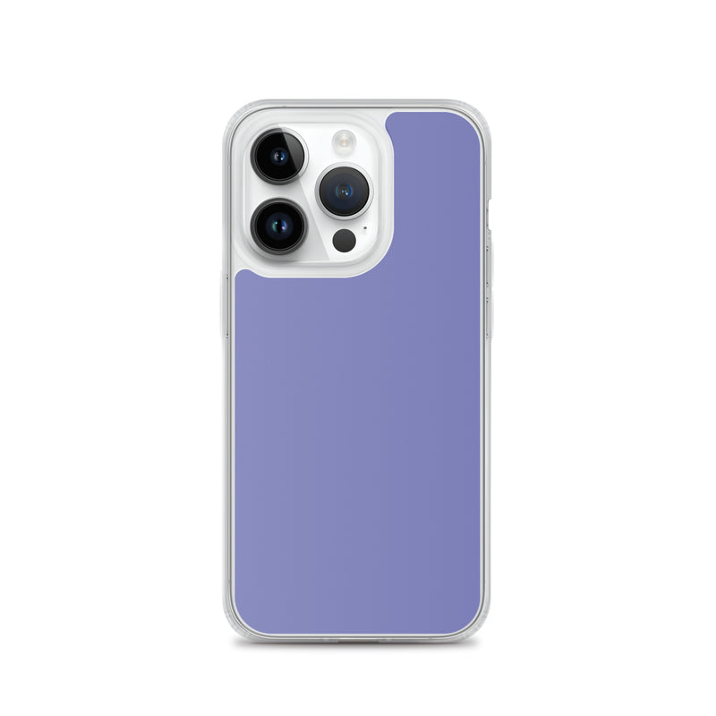 Load image into Gallery viewer, Chetwode Blue Purple iPhone Clear Thin Case Plain Color CREATIVETECH
