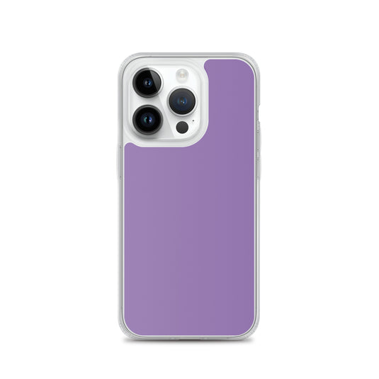 Ce Soir Violet Purple iPhone Clear Thin Case Plain Color CREATIVETECH