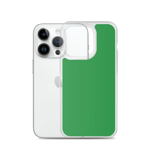 Plain Color Sea Green iPhone Case Clear Bump Resistant CREATIVETECH