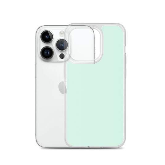 Plain Color Humming Bird Green iPhone Case Clear Bump Resistant CREATIVETECH