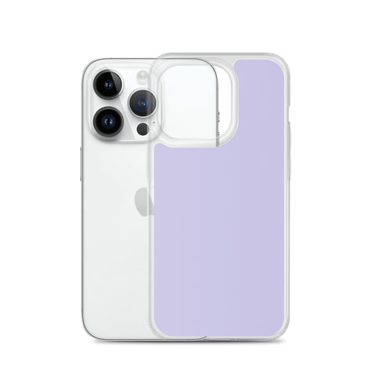 Melrose Purple Blue iPhone Clear Thin Case Plain Color CREATIVETECH