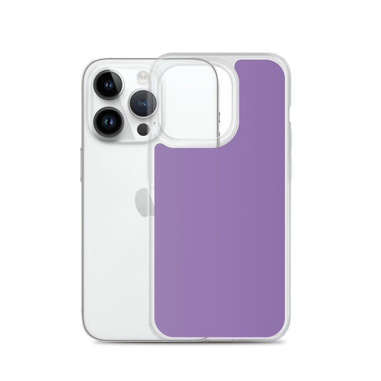 Ce Soir Violet Purple iPhone Clear Thin Case Plain Color CREATIVETECH