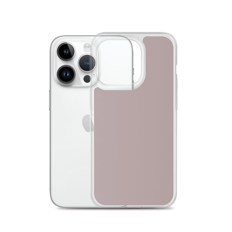 Load image into Gallery viewer, Careys Pink iPhone Clear Thin Case Plain Color CREATIVETECH