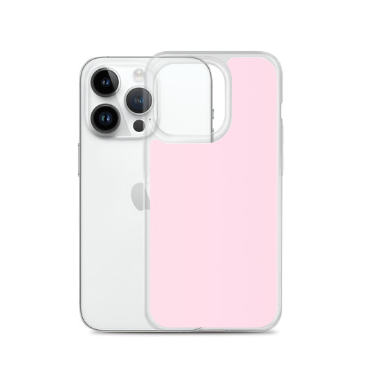 Piglet Pink iPhone Clear Thin Case Plain Color CREATIVETECH