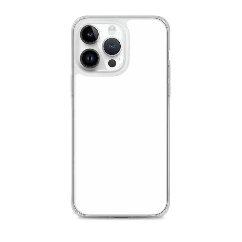 Load image into Gallery viewer, Plain Color White iPhone Case Clear Bump Resistant Flexible CREATIVETECH