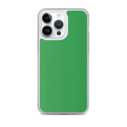 Plain Color Sea Green iPhone Case Clear Bump Resistant CREATIVETECH