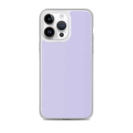 Melrose Purple Blue iPhone Clear Thin Case Plain Color CREATIVETECH