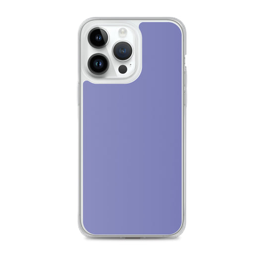 Chetwode Blue Purple iPhone Clear Thin Case Plain Color CREATIVETECH