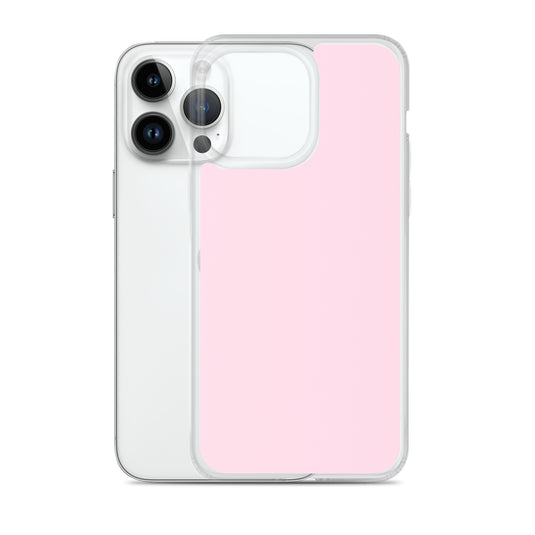 Piglet Pink iPhone Clear Thin Case Plain Color CREATIVETECH