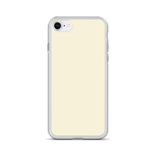 Plain Color Black iPhone Case Clear Bump Resistant Flexible CREATIVETECH