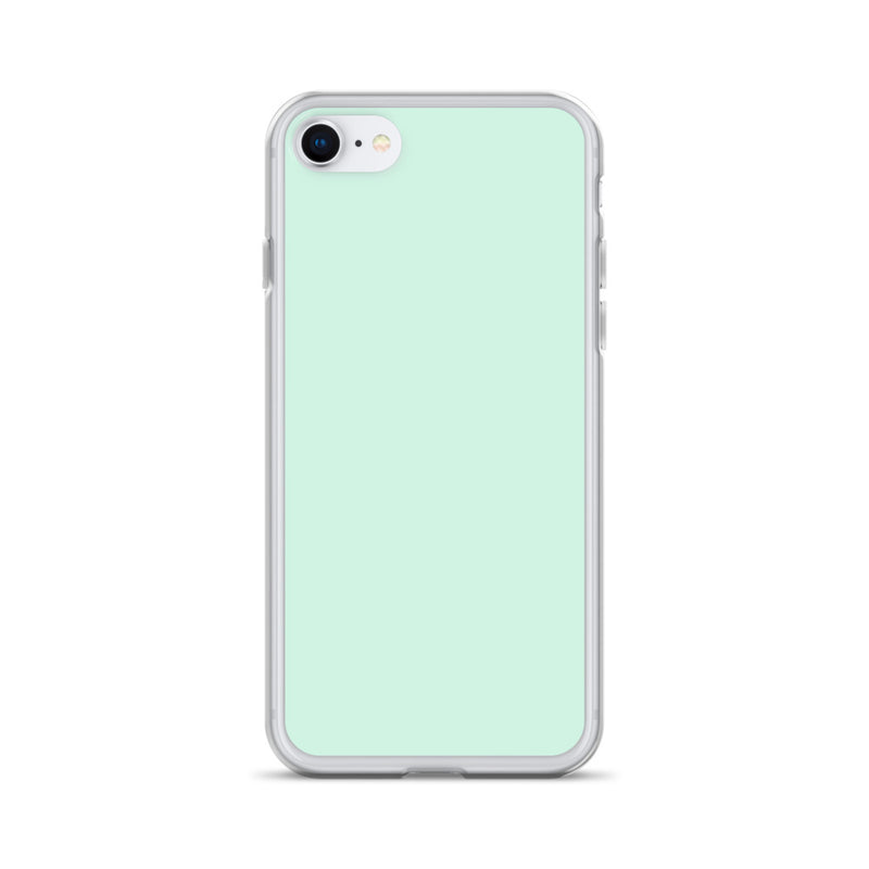 Load image into Gallery viewer, Plain Color Humming Bird Green iPhone Case Clear Bump Resistant CREATIVETECH