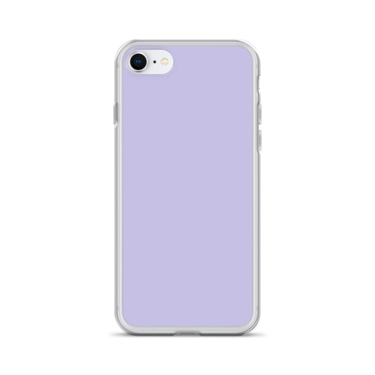 Melrose Purple Blue iPhone Clear Thin Case Plain Color CREATIVETECH