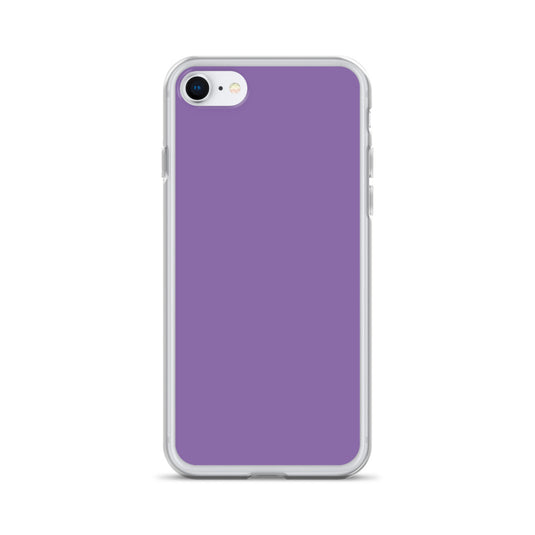 Ce Soir Violet Purple iPhone Clear Thin Case Plain Color CREATIVETECH