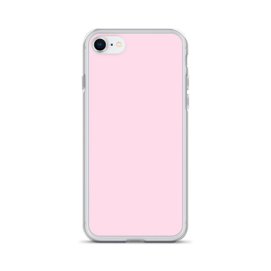Piglet Pink iPhone Clear Thin Case Plain Color CREATIVETECH