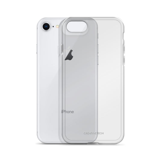 Transparent Flexible Clear iPhone Case Bump Resistant Corners CREATIVETECH