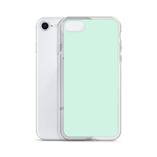 Plain Color Humming Bird Green iPhone Case Clear Bump Resistant CREATIVETECH