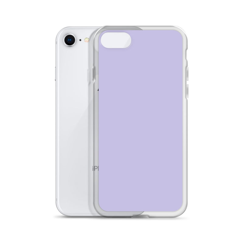 Load image into Gallery viewer, Melrose Purple Blue iPhone Clear Thin Case Plain Color CREATIVETECH