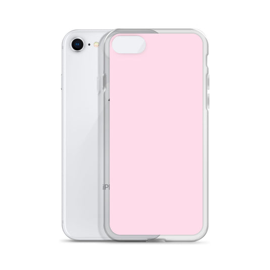 Piglet Pink iPhone Clear Thin Case Plain Color CREATIVETECH