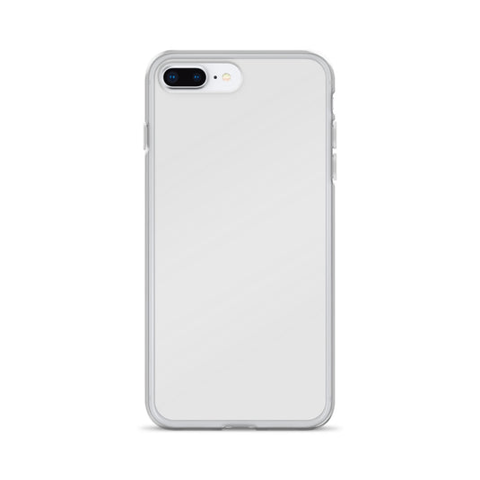 Plain Color Whisper White iPhone Case Clear Bump Resistant Flexible CREATIVETECH