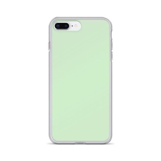 Plain Color Tara Green iPhone Case Clear Bump Resistant CREATIVETECH