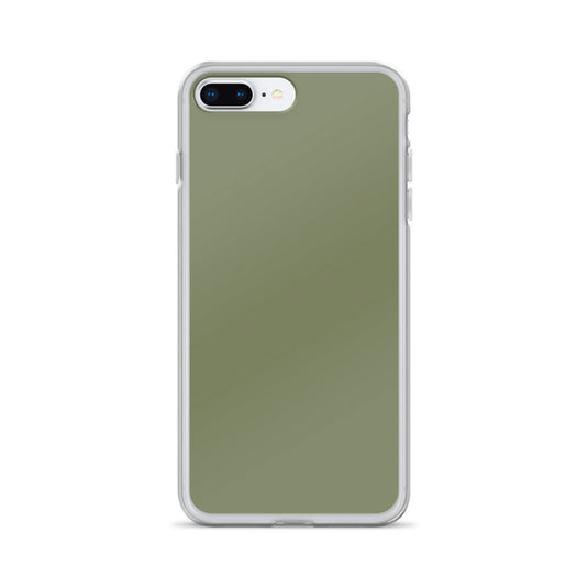 Plain Color Finch Green iPhone Case Clear Bump Resistant CREATIVETECH