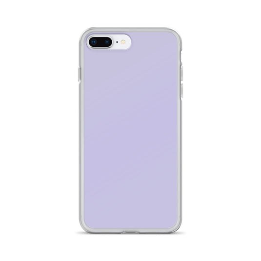 Melrose Purple Blue iPhone Clear Thin Case Plain Color CREATIVETECH