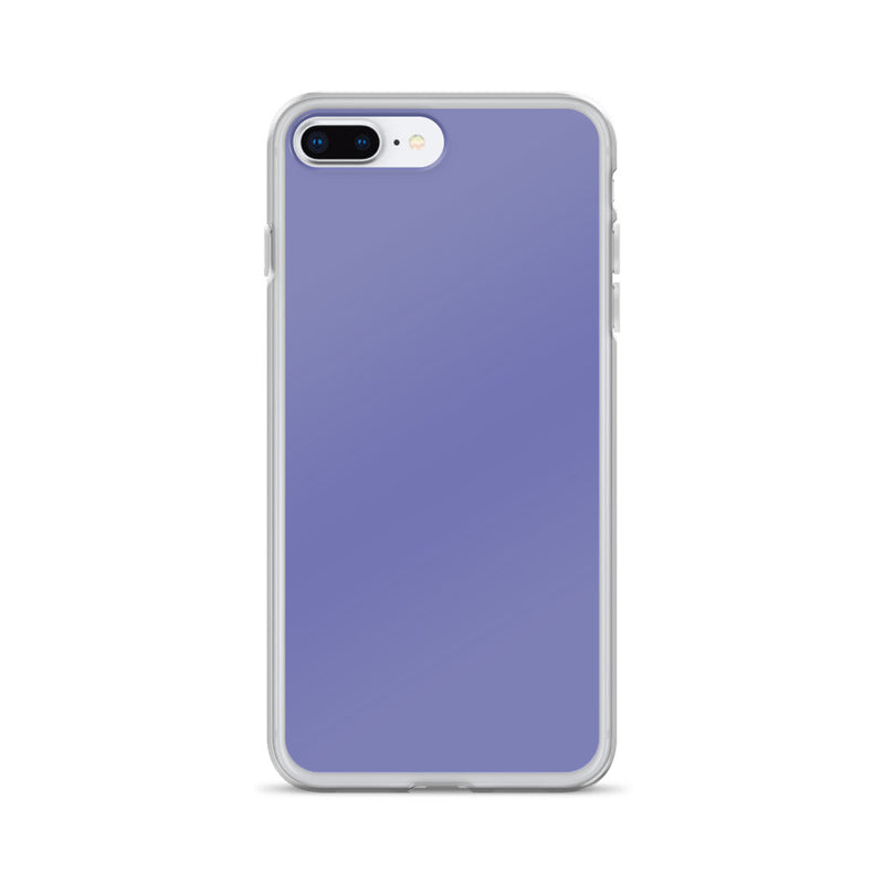 Load image into Gallery viewer, Chetwode Blue Purple iPhone Clear Thin Case Plain Color CREATIVETECH