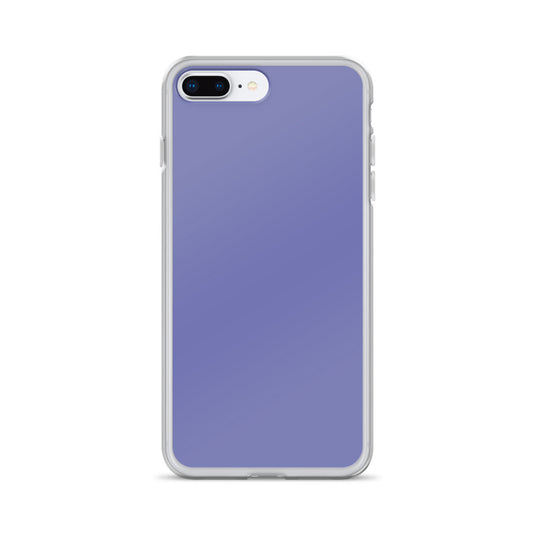 Chetwode Blue Purple iPhone Clear Thin Case Plain Color CREATIVETECH